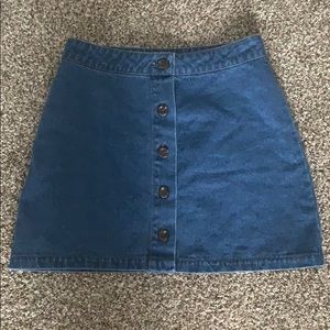 Jean skirt